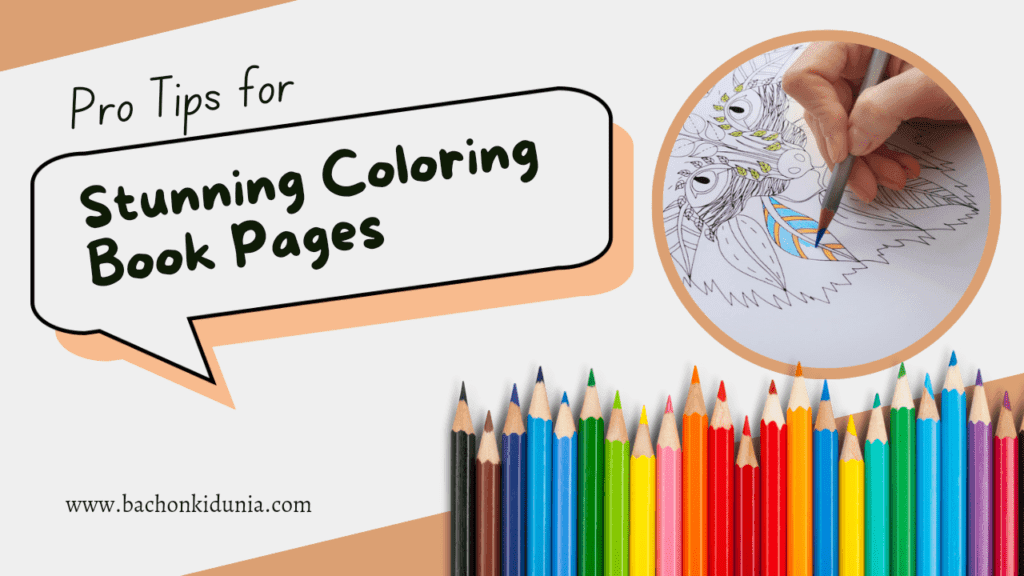 Colouring books for kids