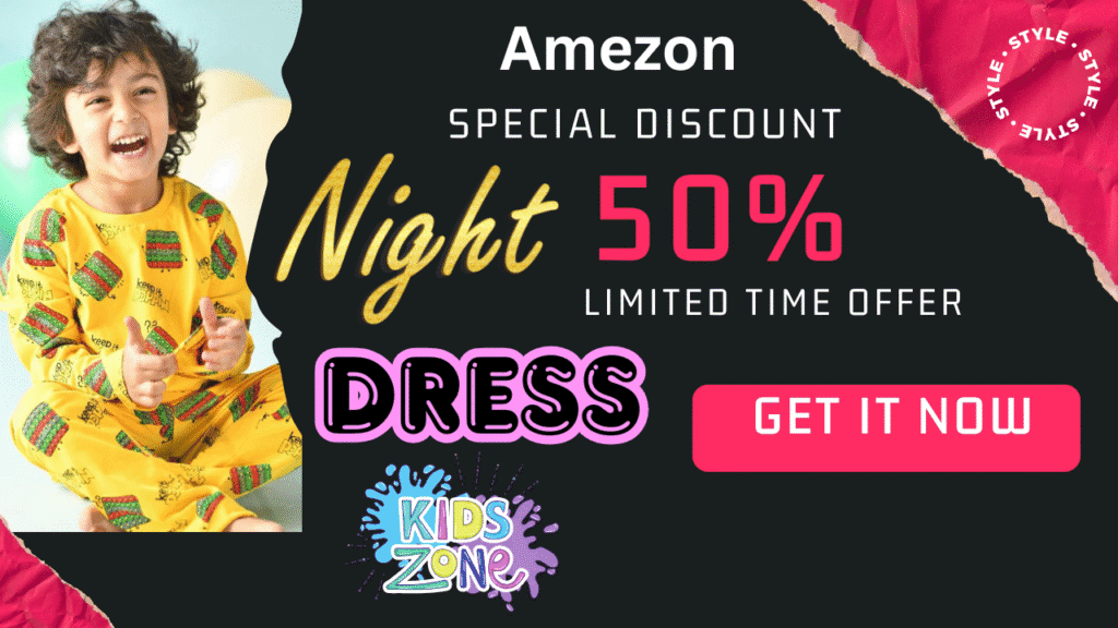 Night Dress for Kids Boys