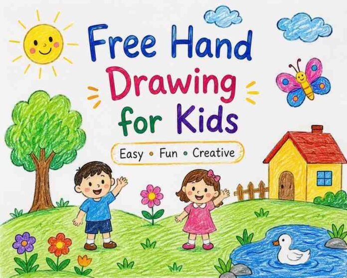 Free Hand Drawing for Kids